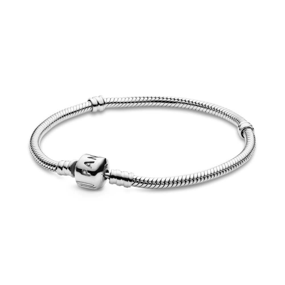 Brazalete Cadena de Serpiente con Cierre Pandora Moments