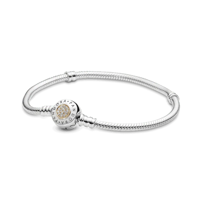 Brazalete centro plateado